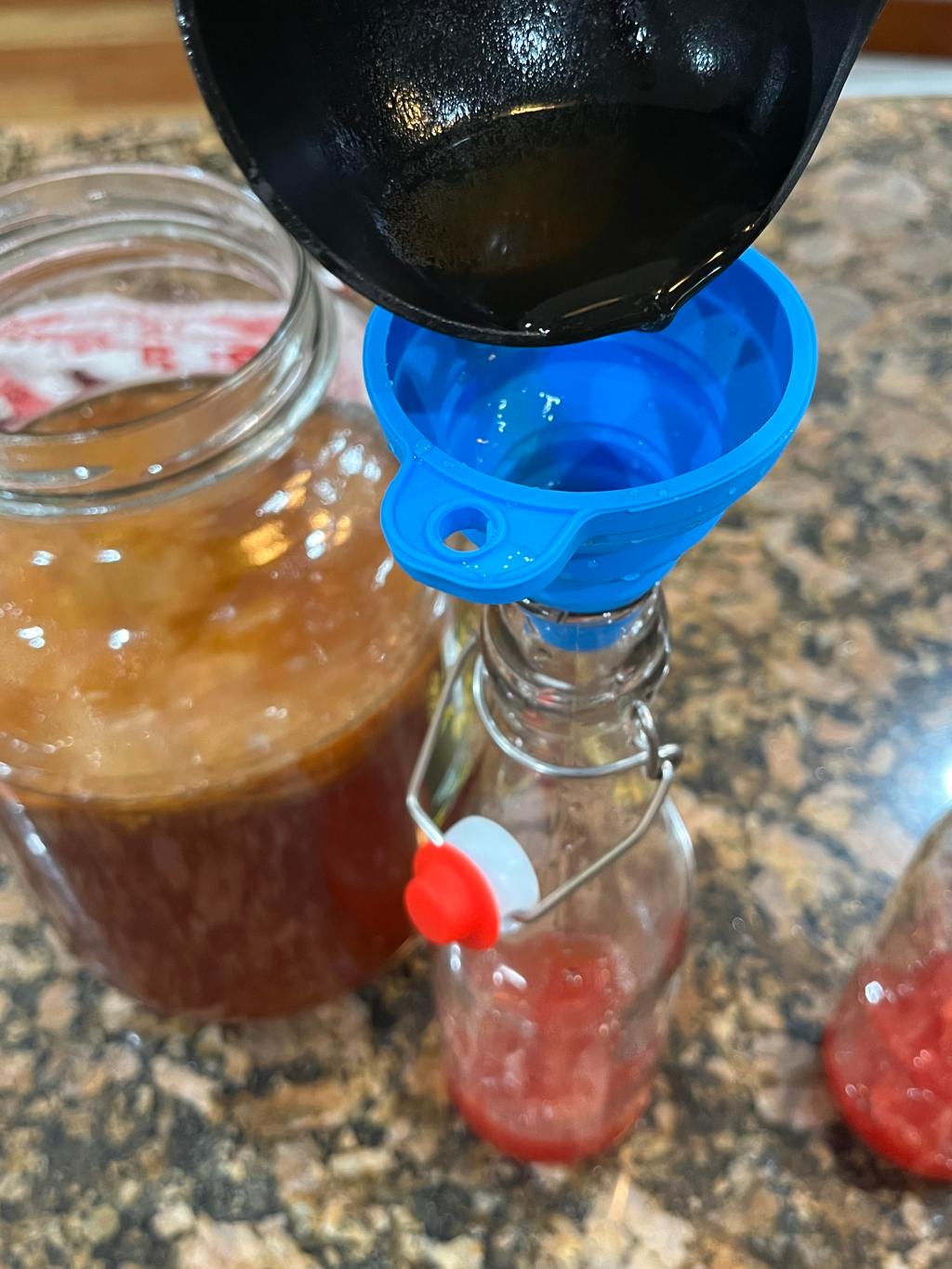 Burp your bottles? My Husband’s Homemade Kombucha Brew