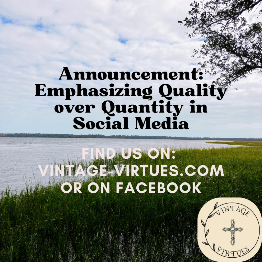 Announcement: Embracing Quality Over Quantity in Social&nbsp;Media
