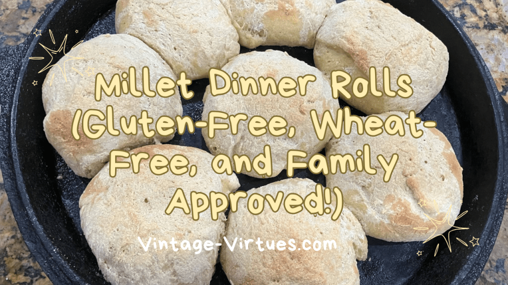 Millet Dinner Rolls (Gluten-Free, Wheat-Free, and Family Approved!)