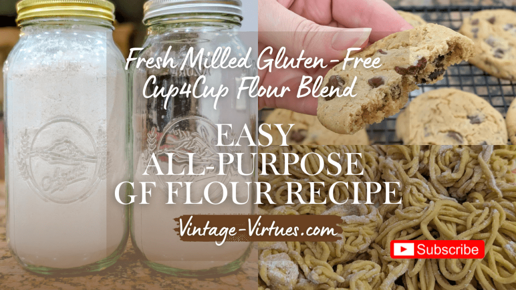 Fresh Milled Gluten-Free All-purpose Cup4cup Flour Blend
